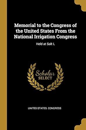 Buy Memorial to the Congress of the United States From the National ...