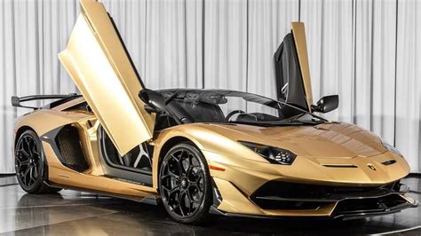 Gold Lamborghini