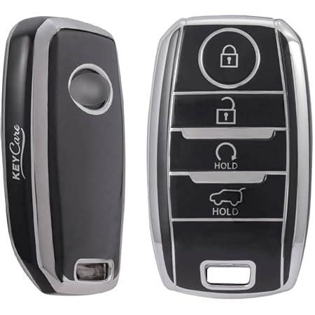 Keycare® TPU Key Cover Compatible for: Sonet, Carens, Seltos, Seltos X ...