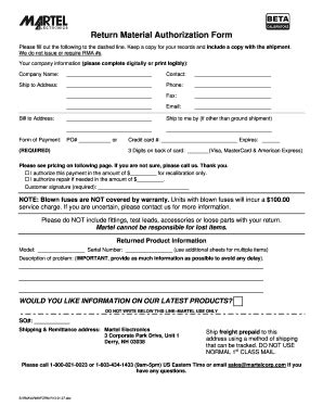 Fillable Online martel mecp2000 reviews form Fax Email Print - pdfFiller
