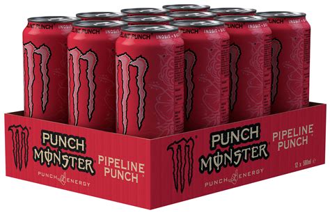 Monster Energy Pipeline Punch Karton 12 x 0,5 l Dose Einweg - Ihr ...