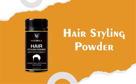 Buy NAZAKAA Hair Volumizing Powder Wax Strong Hold | Matte Finish | 24 ...