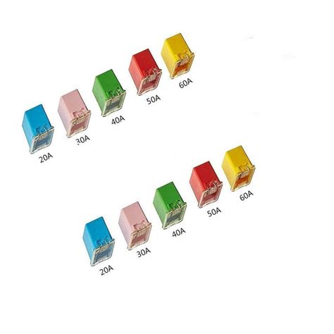 Jcase Fuse Kit Mini Jcase Fuse Assortment LOW PROFILE 20A 30A 40A 50A ...