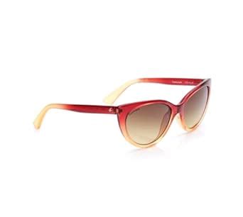 Buy Fastrack Unisex (P311Yl2F Cateye Style Full-Rimmed, Red & Yellow ...