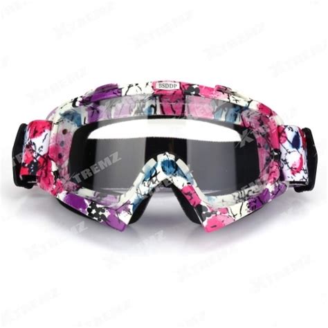 BSDDP Goggle With Transparent Glass - Multi Color