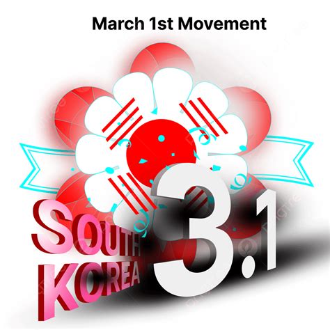 Movimiento Del 1 De Marzo En Corea Y Una Celebración Maravillosa PNG ...
