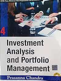 Amazon.in: Buy Investment Analysis And Portfolio Management By Prasanna ...