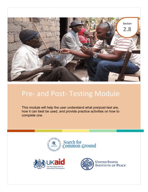 Image result for Pre Post Testing