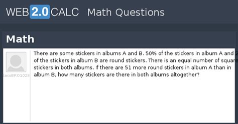 View question - Math