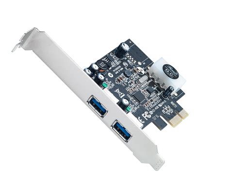 Buy USB PCIe Card, 2 Port USB 3.0 to PCI Express Card Expansion Card ...