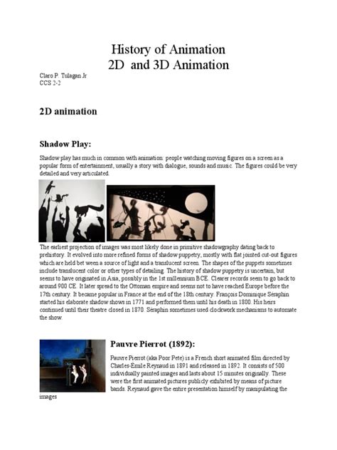 Image result for History of Animation Part 3