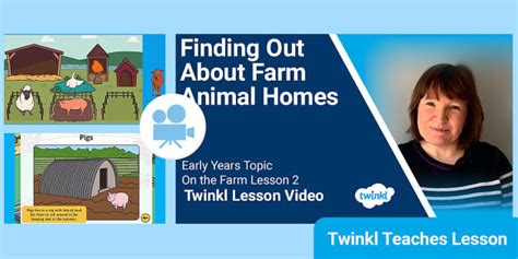 Video Activities About Farms for EYFS Kids | Online Learning