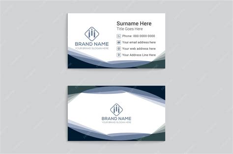 Clean Business Card Design 的图像结果