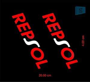 SIGN EVER Repsol Logo Stickers for Suzuki Bike Intruder Stem Sides ...