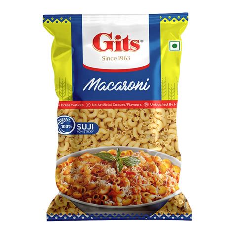 Gits Macaroni Pasta Elbow, 400gm : Amazon.in: Grocery & Gourmet Foods