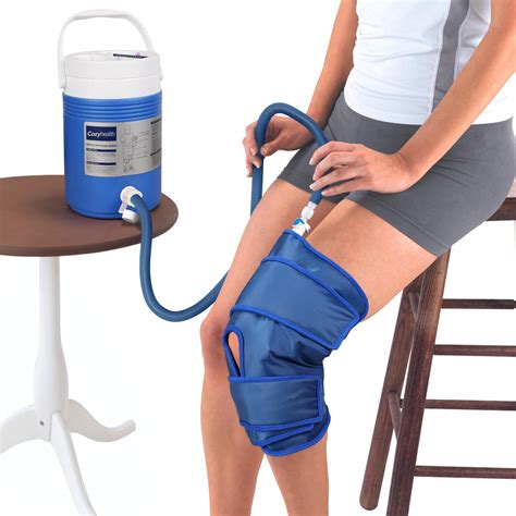 Amazon.com: Cryo Cuff Cold Therapy Kit for Knee - Ice Water Cooler Cryotherapy Pack for Pain ...