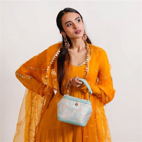 Eden Bucket Handbag For Women Mint Online - Premium Shoulder bag | Nestasia