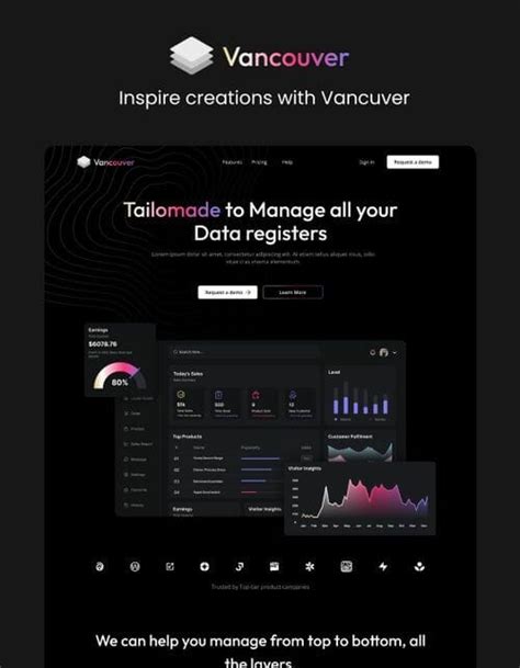 Image result for Database Website Templates