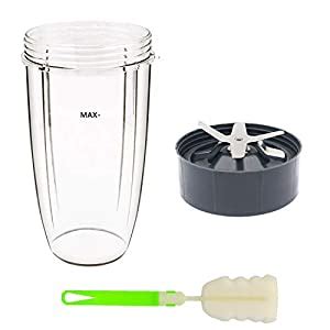 Tanzfrosch 32oz Cup and Extractor Blade Replacement Parts Blender ...