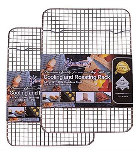 Buy KITCHENATICS Stainless Steel Cooling, Baking and Roasting Wire ...