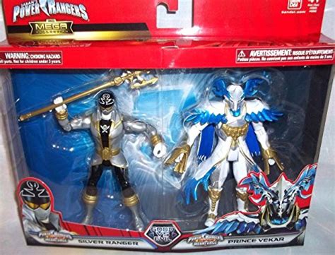 Buy Power Rangers Dino Charge Silver Ranger vs Prince Vekar Good vs ...