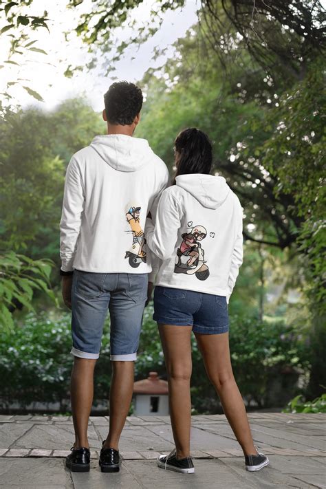 Shop "I'll Be Alright" Couples Hoodies: A Love Story on Two Wheels ...