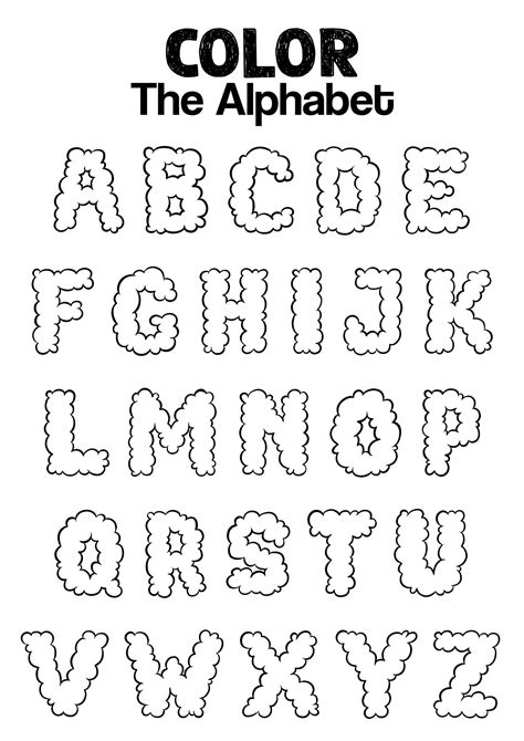 Alphabet Worksheets Kindergarten - 20 Free PDF Printables | Printablee