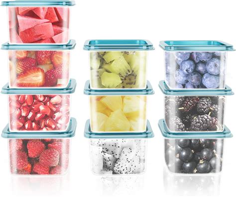 Amazon.com: Mosville 10 PCS Small Containers with Lids, 4 OZ Airtight ...