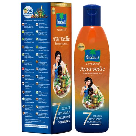 Parachute Ayurvedic Hair Oil - EMSEKFLOL.COM