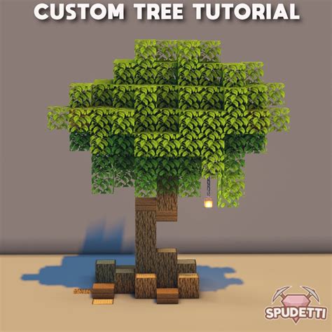 Image result for Small Custom Tree Minecraft
