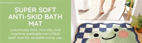 Buy Roseate Frog Super Soft Anti Skid (40x60 cm) Super Absorbent Mats ...