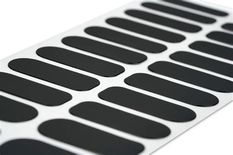 Black Matte UV Semi-Cured Nail Strips — Tough Girls Inc.