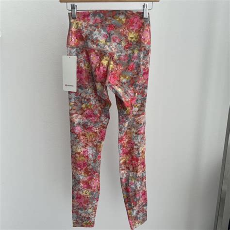 Buy Lululemon Align HR Pant 28 NWT Sizes 4 6 8 IFLO Floral Print Nulu ...