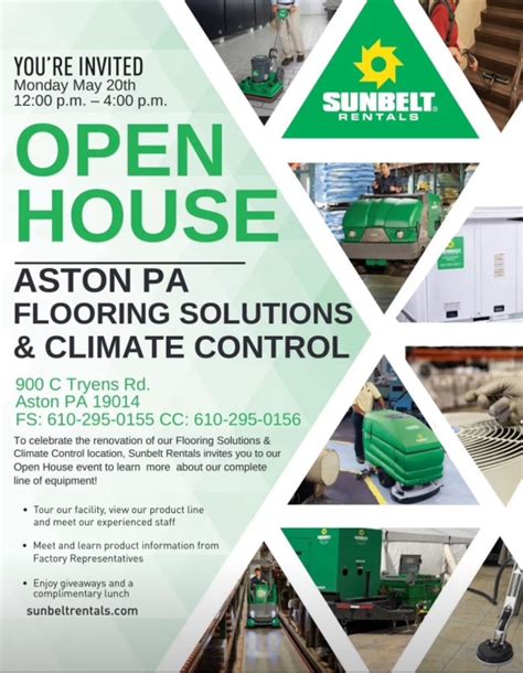 Join us for an exciting Open House at Sunbelt Rentals Climate Control ...