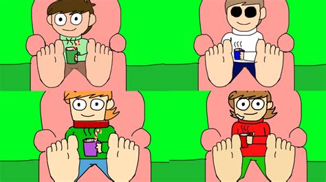 Eddsworld gang enjoying hot chocolate bare feet by andrealovessouthpark ...