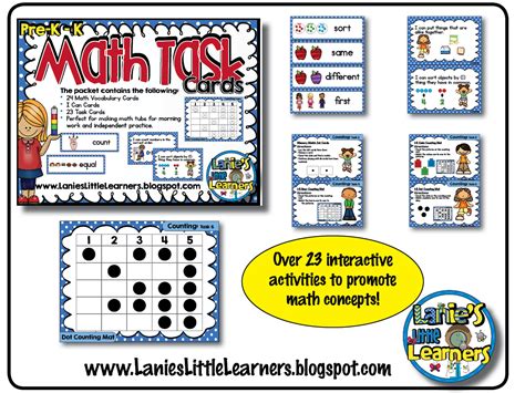 Image result for Math Task Cards