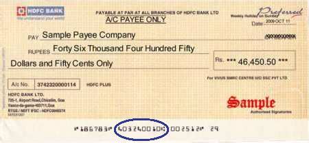 Image result for MICR Code On Cheque