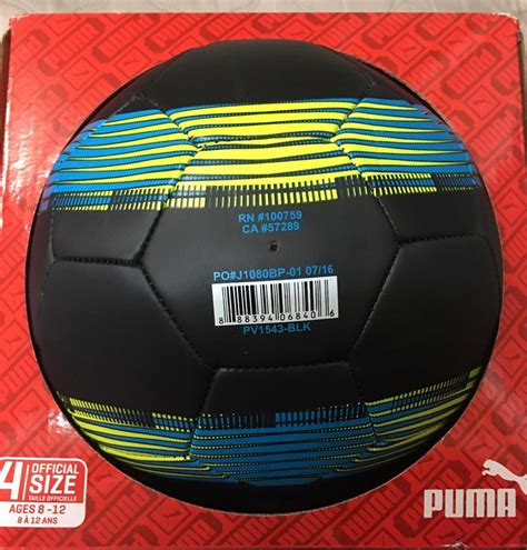 Puma Soccer Ball - Size 4, Sports Equipment, Other Sports Equipment and ...