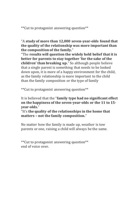 Image result for Voice Over Script Outline