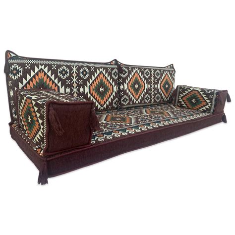Spirit Home Interiors Three Seater Modular Handmade Arabic Style Majlis ...