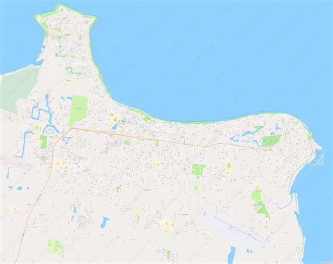 Hervey Bay - Modern Atlas Vector Map [1:10K] | Boundless Maps