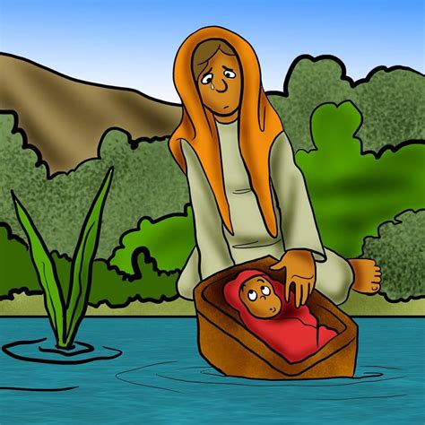 🌾"..when Moses' mother saw that he was a fine child, she hid him three ...