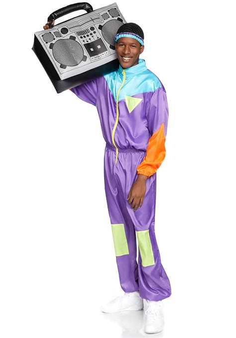 Awesome 80s Track Suit Costume | Men's 80s Costumes