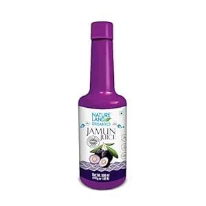 Natureland Organics Jamun Juice 500 Ml - Organic Juices : Amazon.in ...
