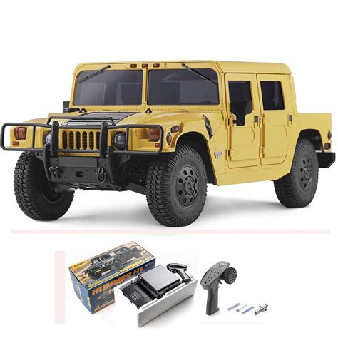 EAZYRC X FMS 1/12 GM HMMWV H1 Military RC Truck with Officially ...