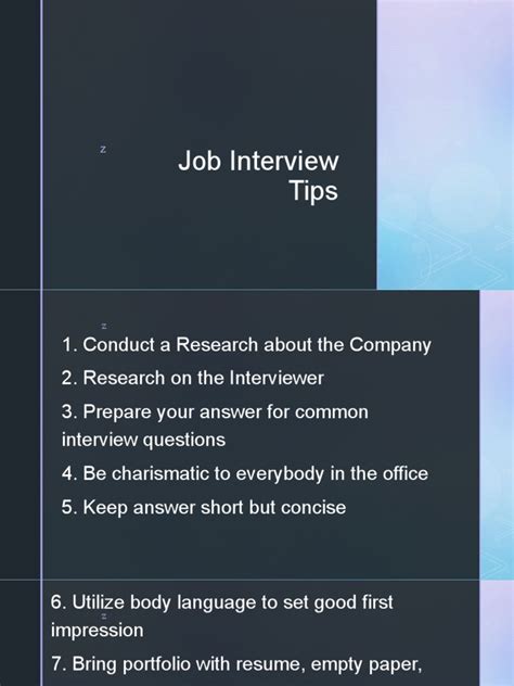 Image result for Example of Job Interview PDF