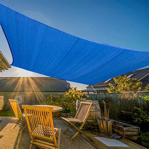 Amazon.com : Artpuch 10'x13' Sun Shade Sails Canopy Rectangle Blue ...
