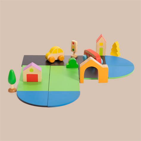 Wooden Puzzle Toys - Buy Build A City Wooden Puzzle Toy Set for 2-3 ...