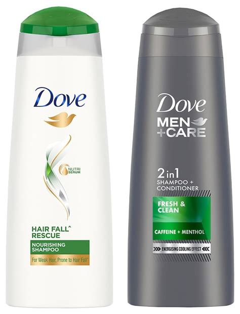 Buy Dove Men+Care Fresh & Clean 2in1 Shampoo+Conditioner, 180 ml & Dove ...
