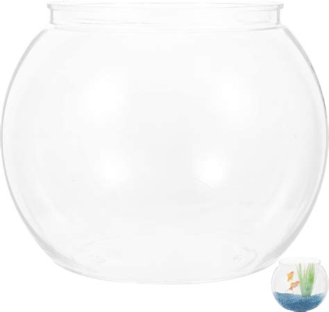 Mipcase Table Glass Fish Tank Clear Vases Plastic Fish Bowls Plastic ...